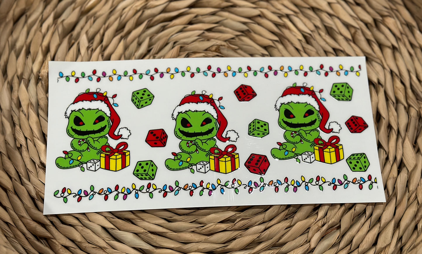 Oogie Boogie 16oz cup wrap