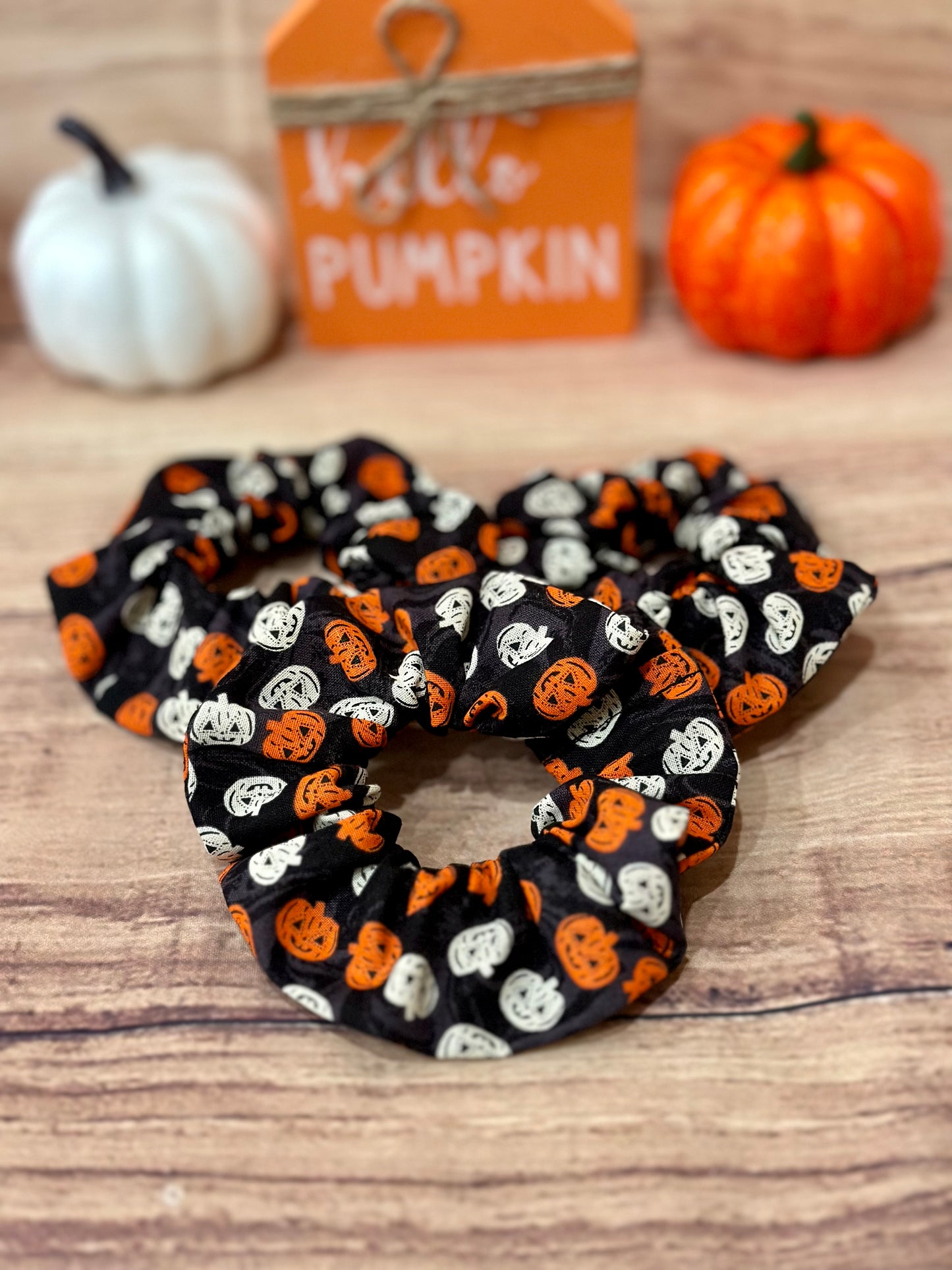 Halloween scrunchie