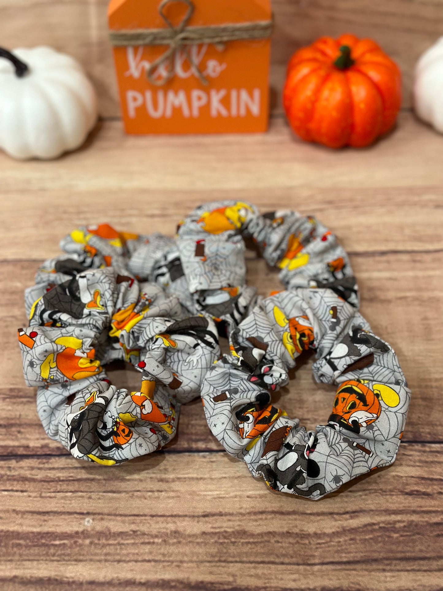 Halloween scrunchie