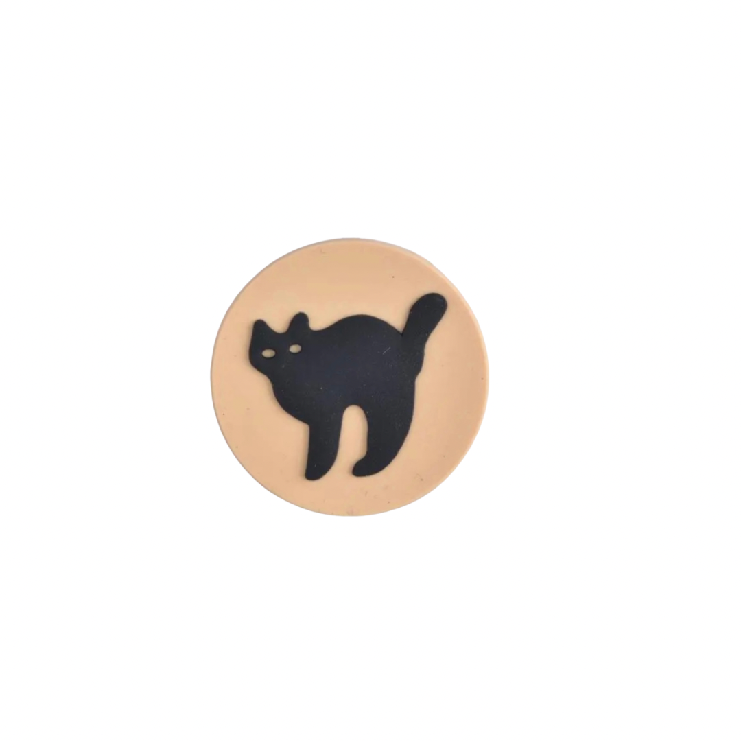 Cat sugar cookie shoe charm