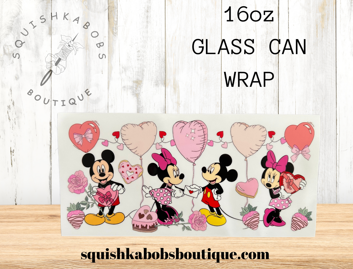 Magical Valentines Day 16oz UVDTF wrap