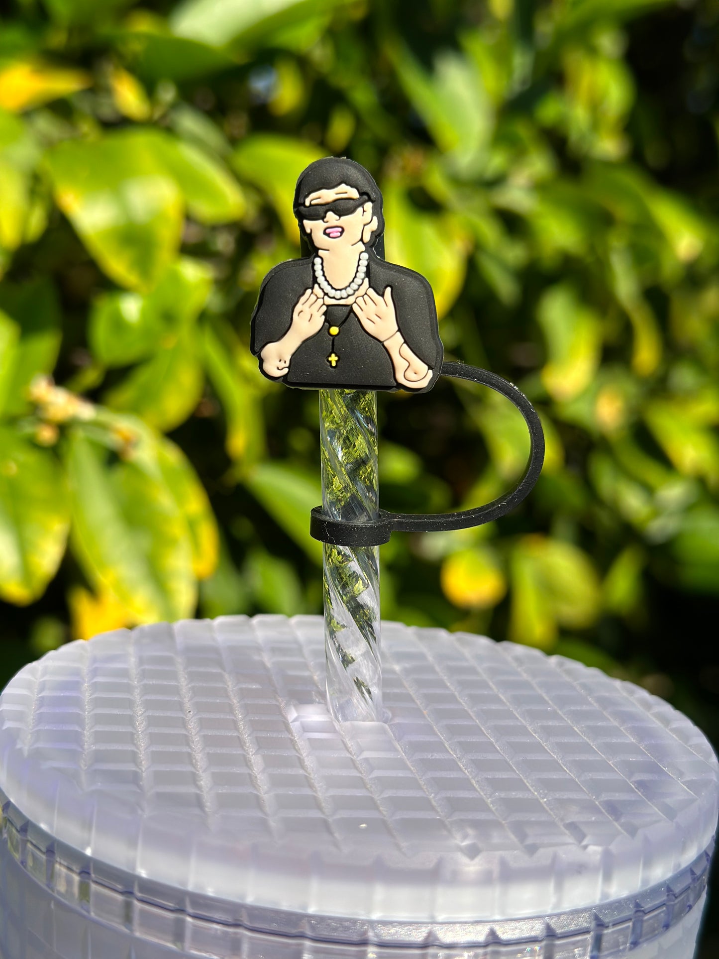 Peso Pluma straw topper