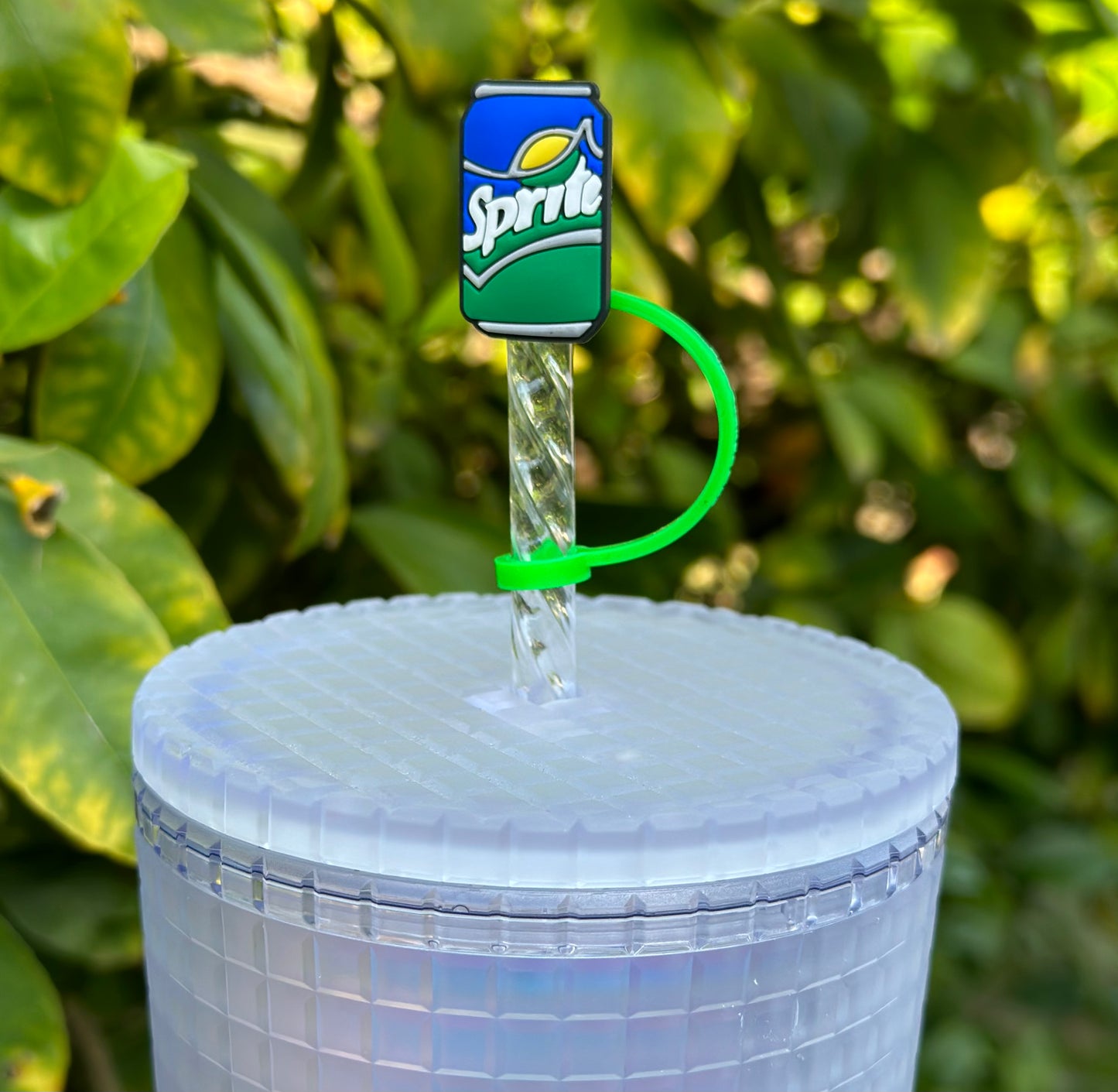 Sprite straw topper