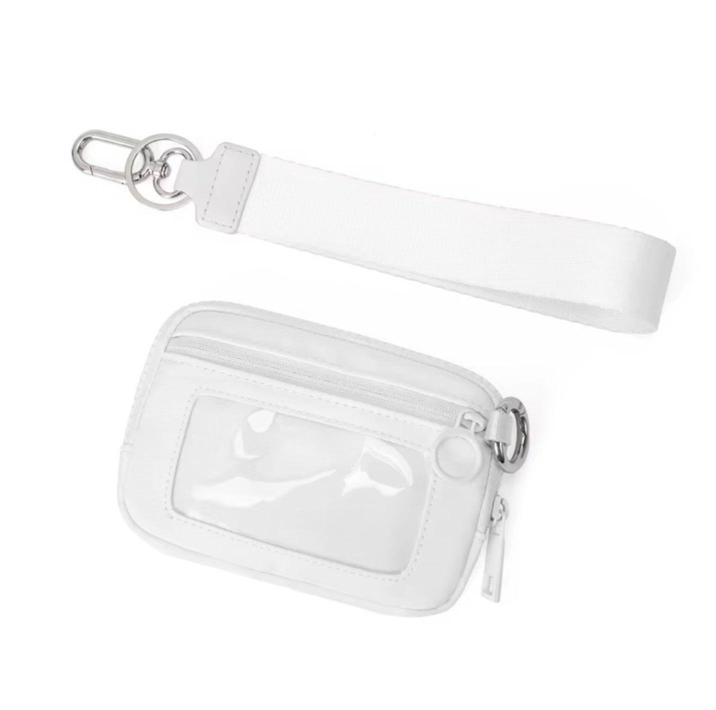 White Wristlet Wallet