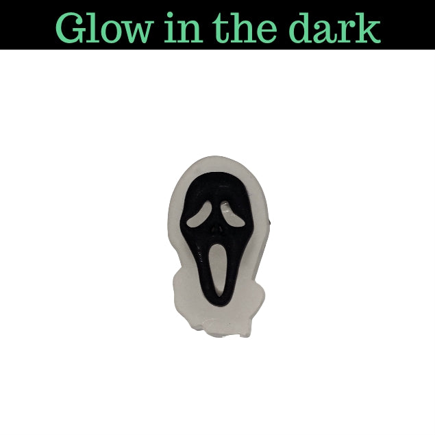Glow in the dark halloween shoe charm