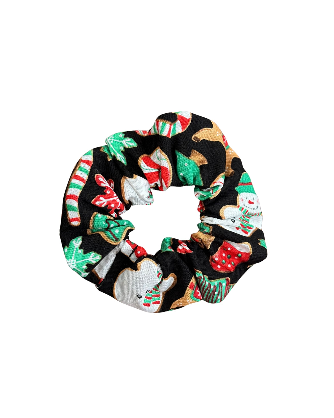 Christmas cookies scrunchie