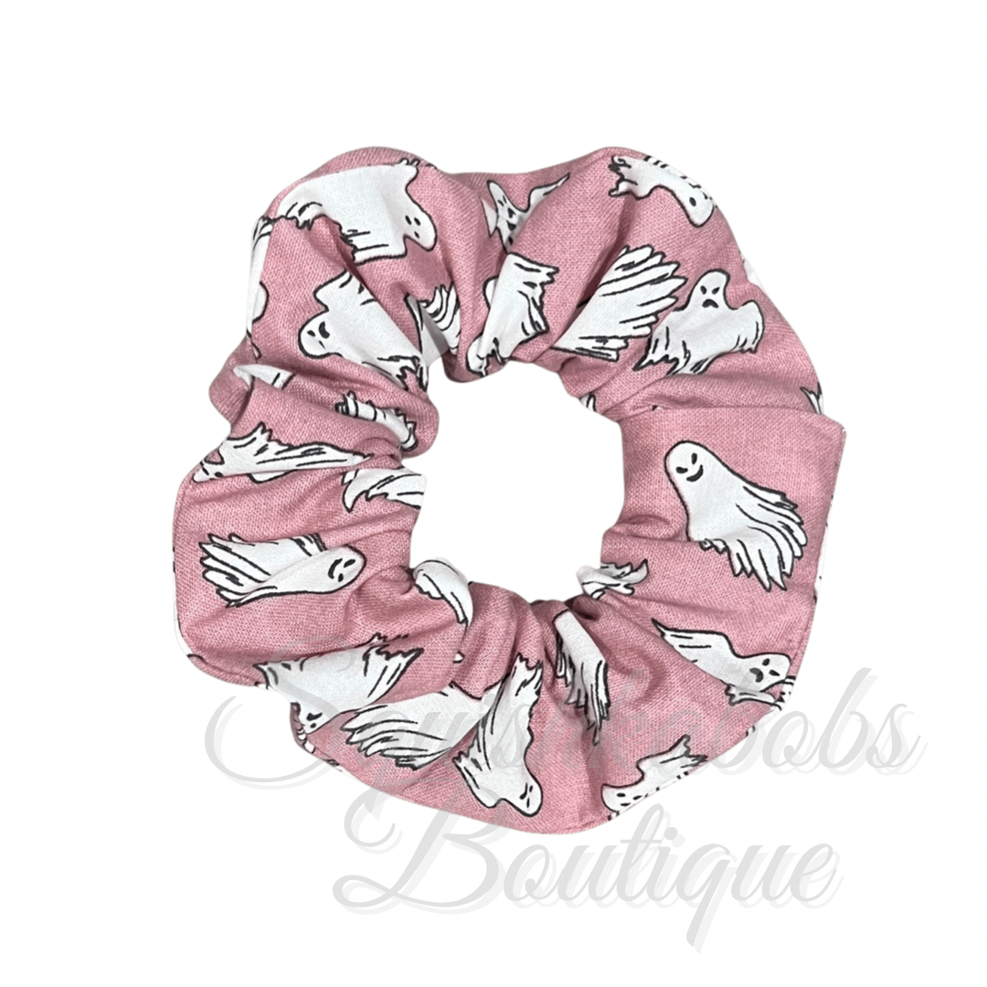 Glow in the dark Halloween scrunchy