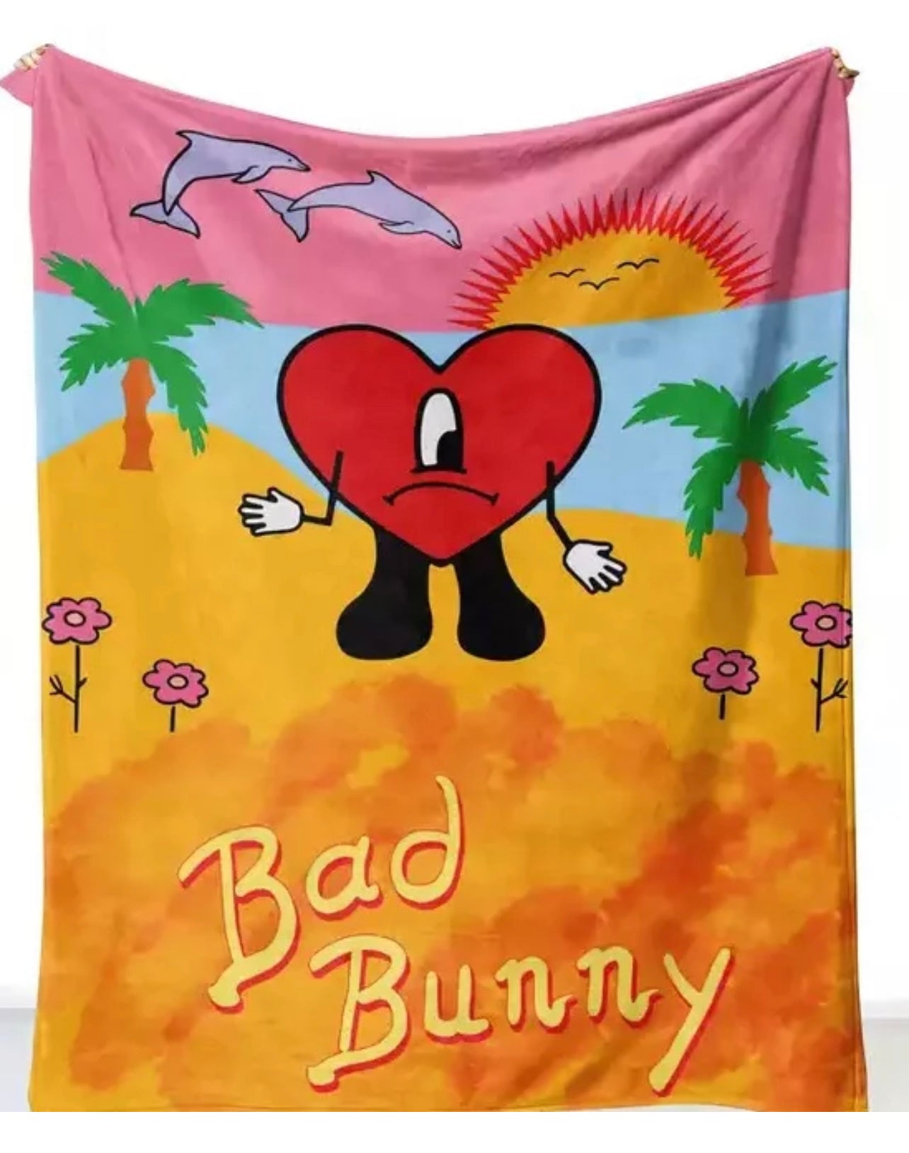 Bad bunny blanket