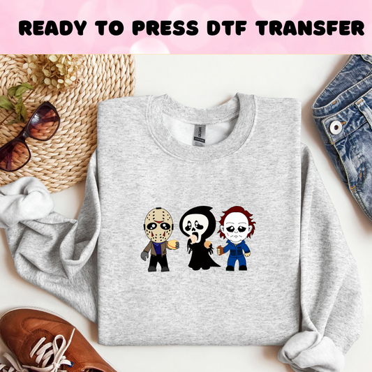 Halloween DTF Heat Transfer