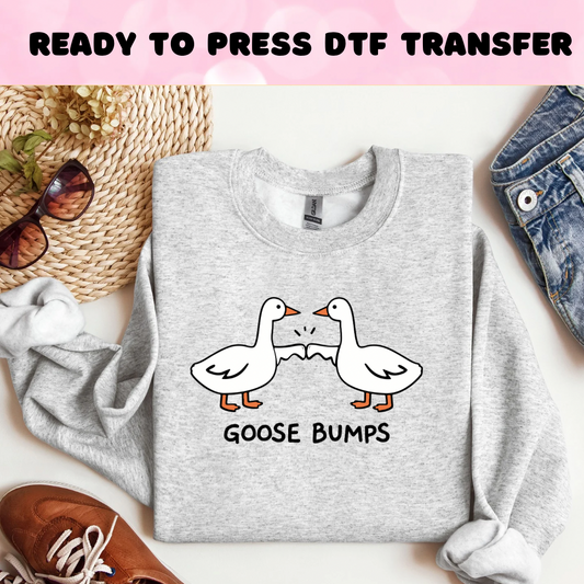 Goose Bumps DTF Heat Transfer