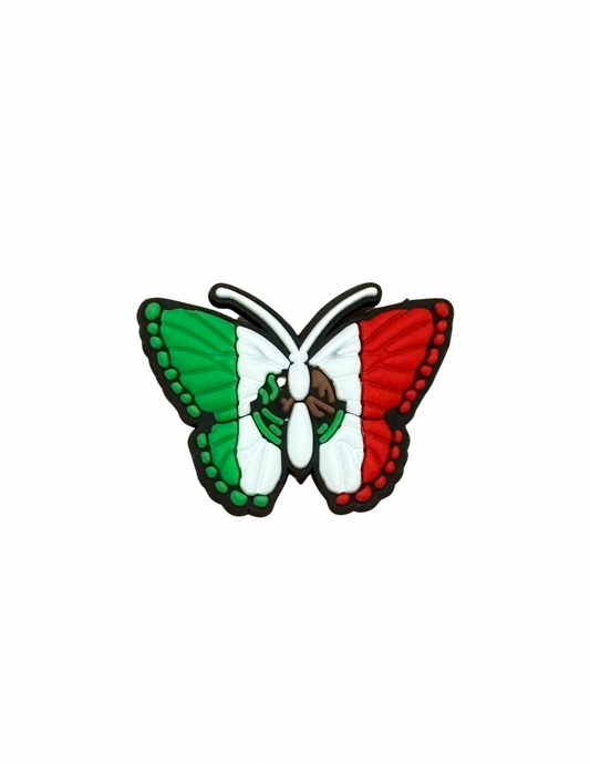 Butterfly shoe charm