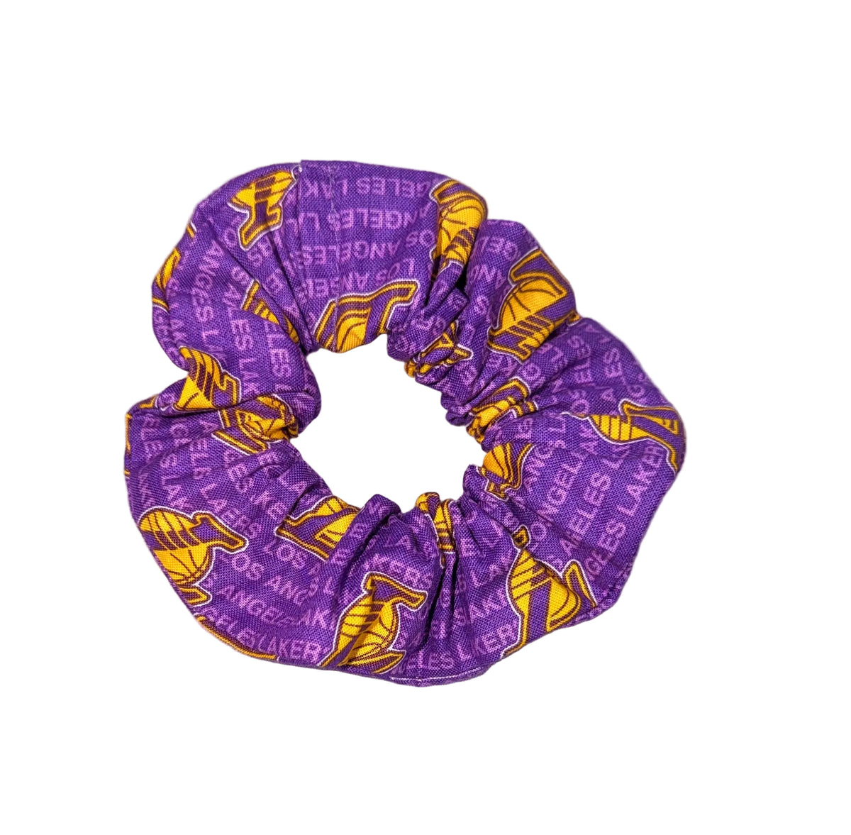 Basketball team scrunchie