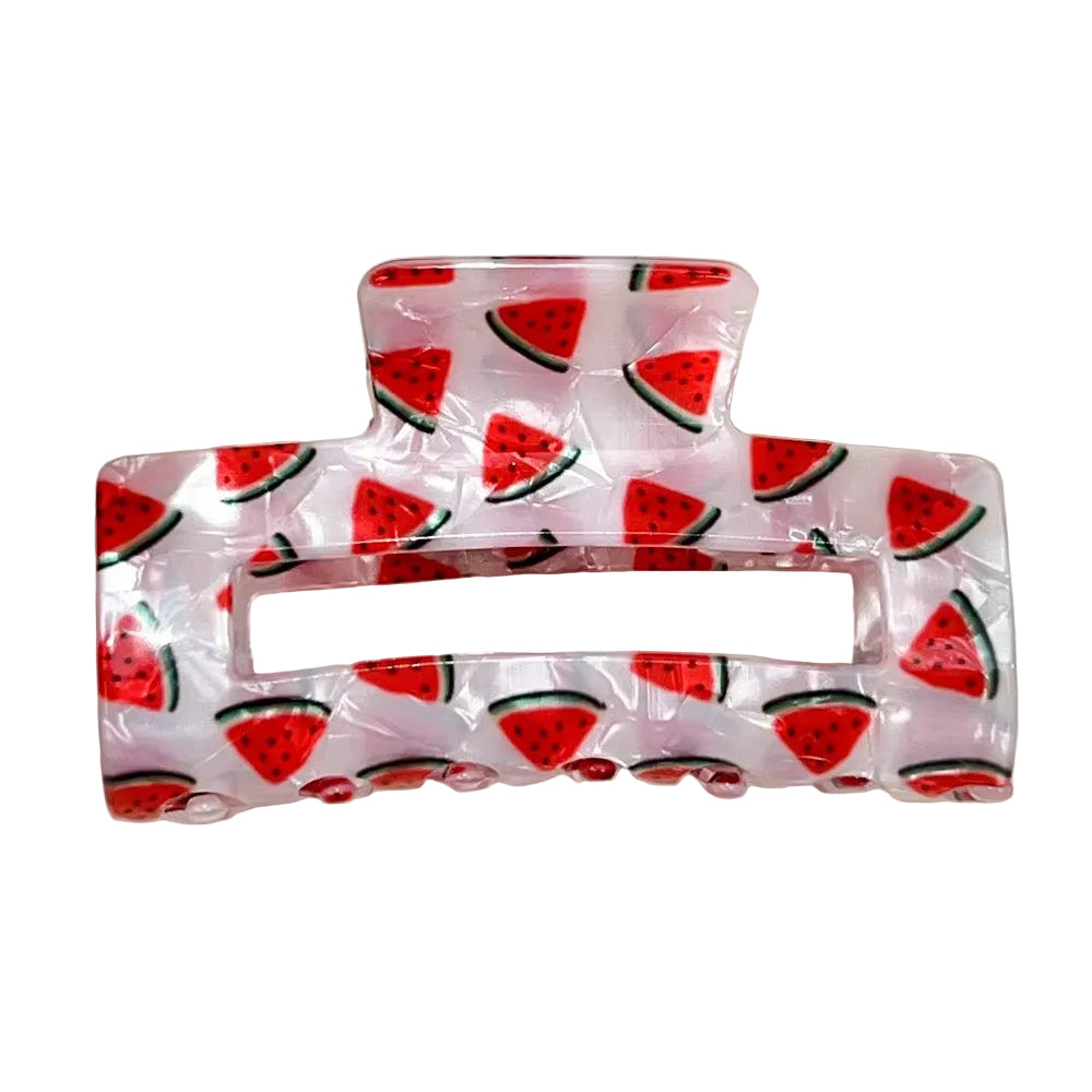 Watermelon claw clip