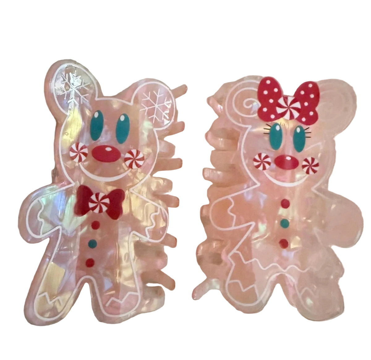 Gingerbread Claw Clip