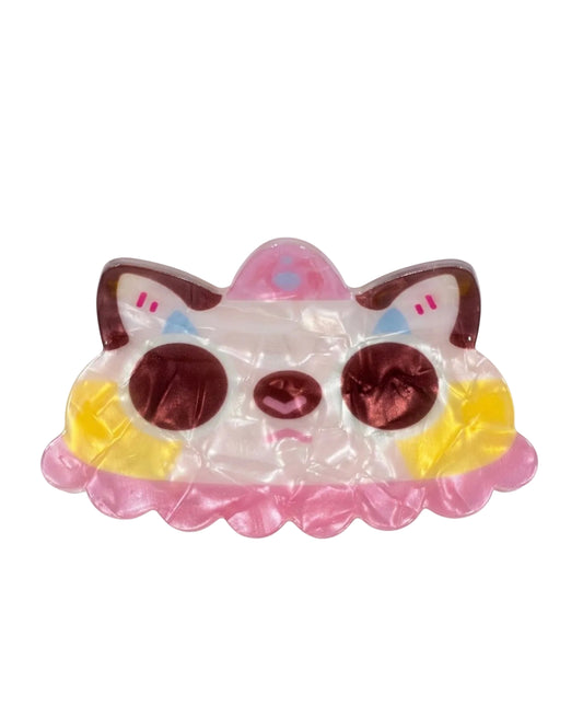 Cat Clown Claw Clip