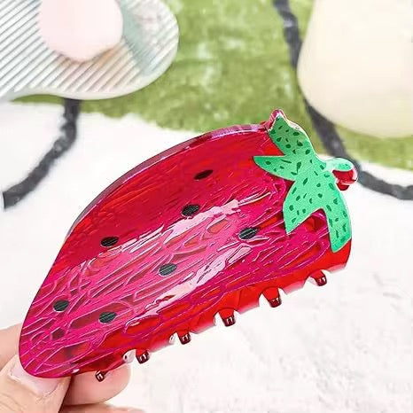 Strawberry Claw Clip