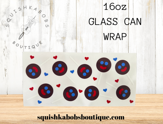 Paleta de payaso 16oz UVDTF wrap