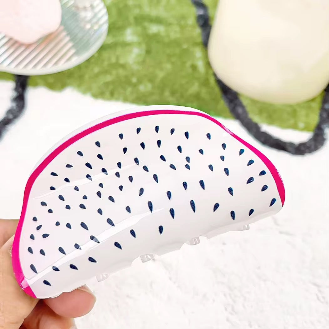 Dragon fruit claw clip