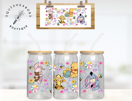 Pooh and friends 16oz cup