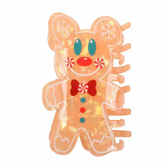 Gingerbread Claw Clip