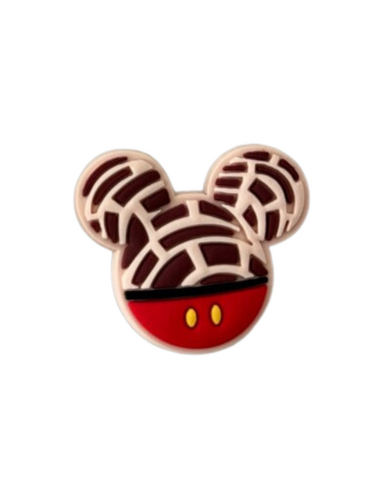 Mouse concha shoe charm
