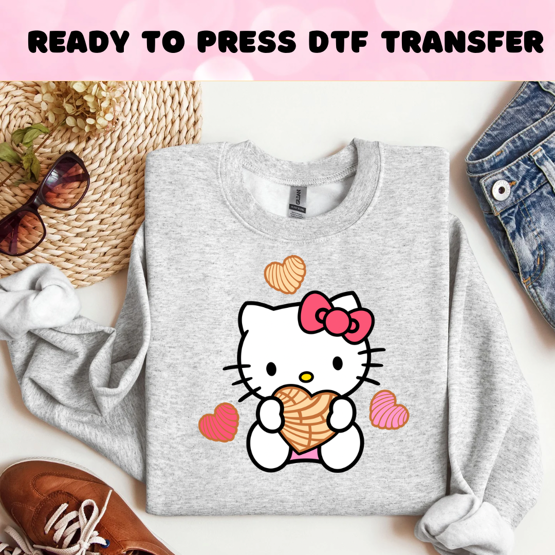 Kitty DTF Heat Transfer