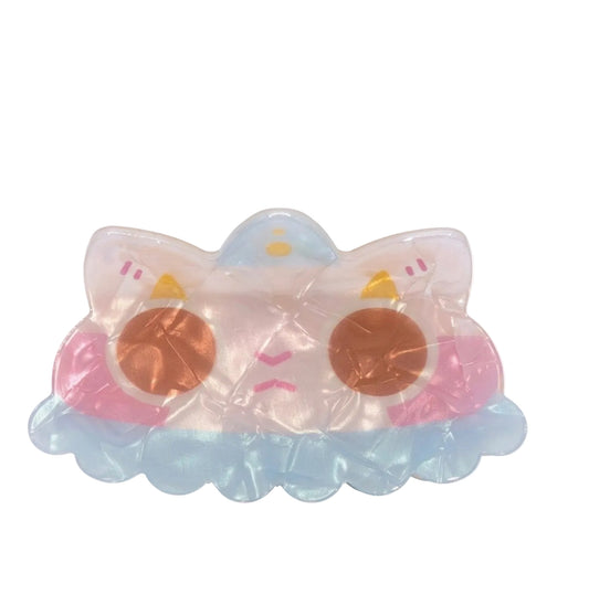 Cat Clown Claw Clip