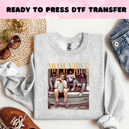 Mom vibe DTF Heat Transfer