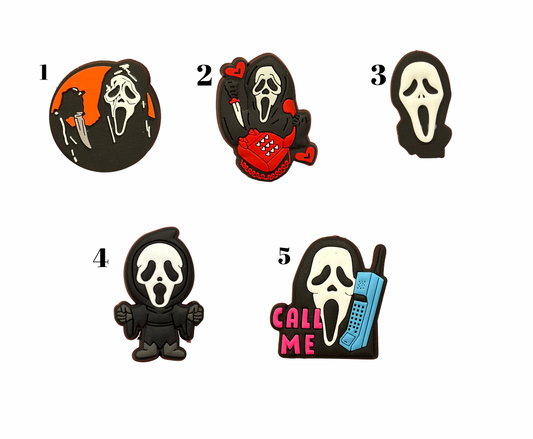 Scream croc charms
