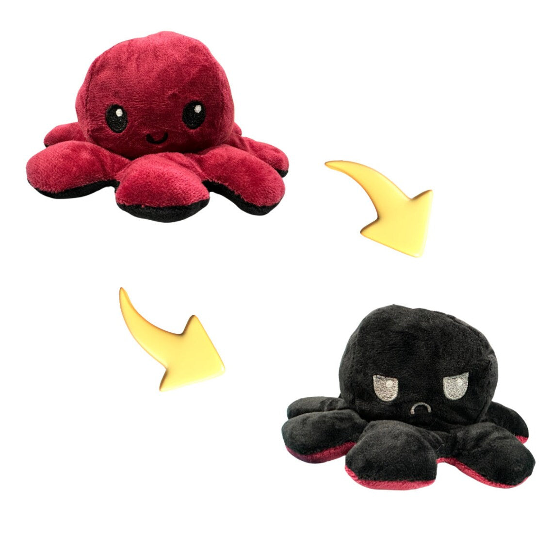 Reversible Octopus plushie