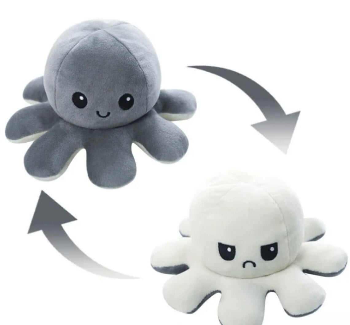 Reversible Octopus plushie