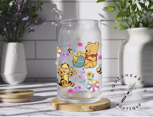 Pooh and friends 16oz cup