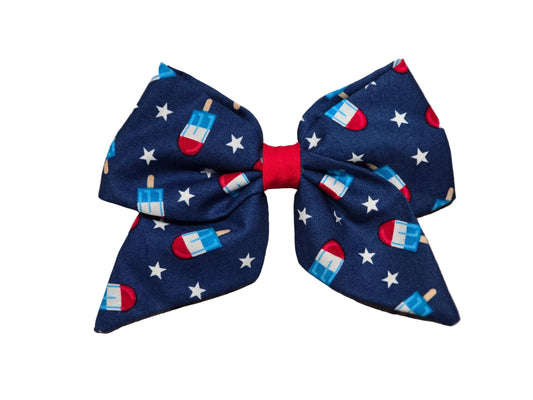 4th of July Popsicle Hair Bow