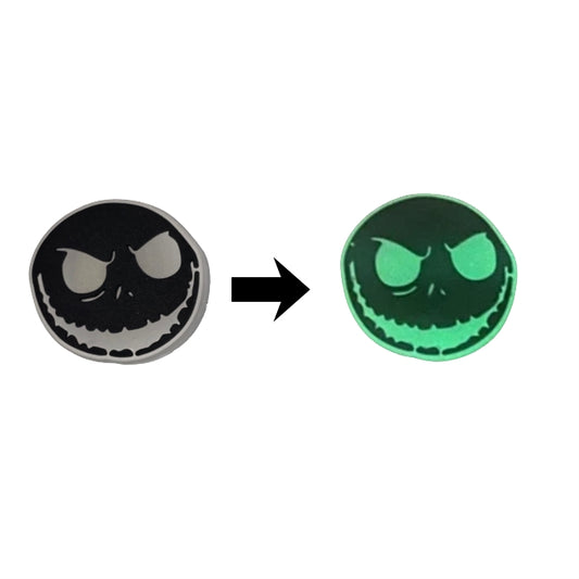 Glow in the dark halloween shoe charm