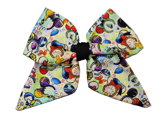 Theme park hair bow