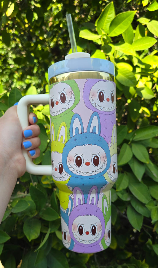 Labubu design 40oz tumbler