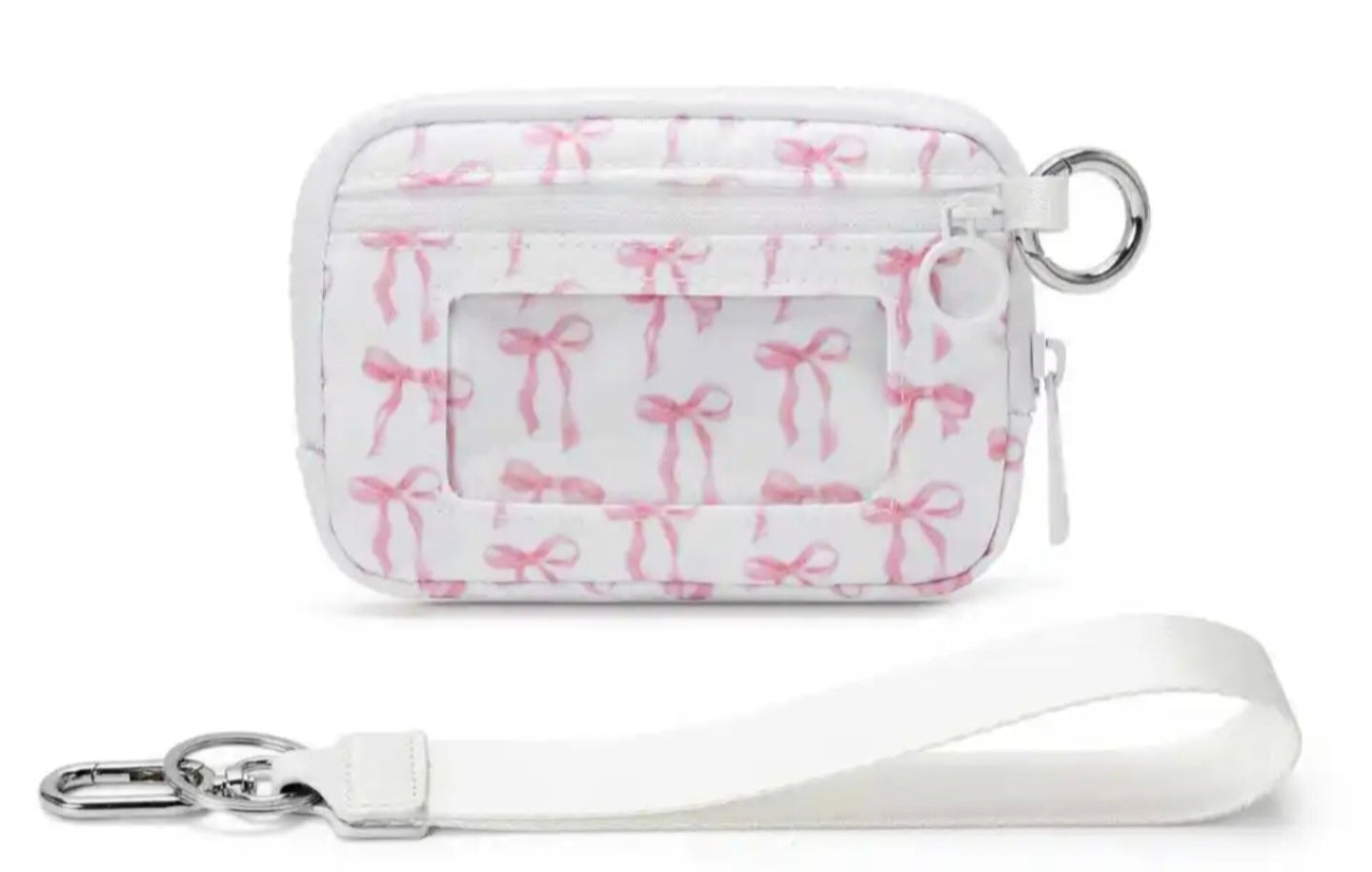 PREORDER Pink Bows Wristlet Wallet