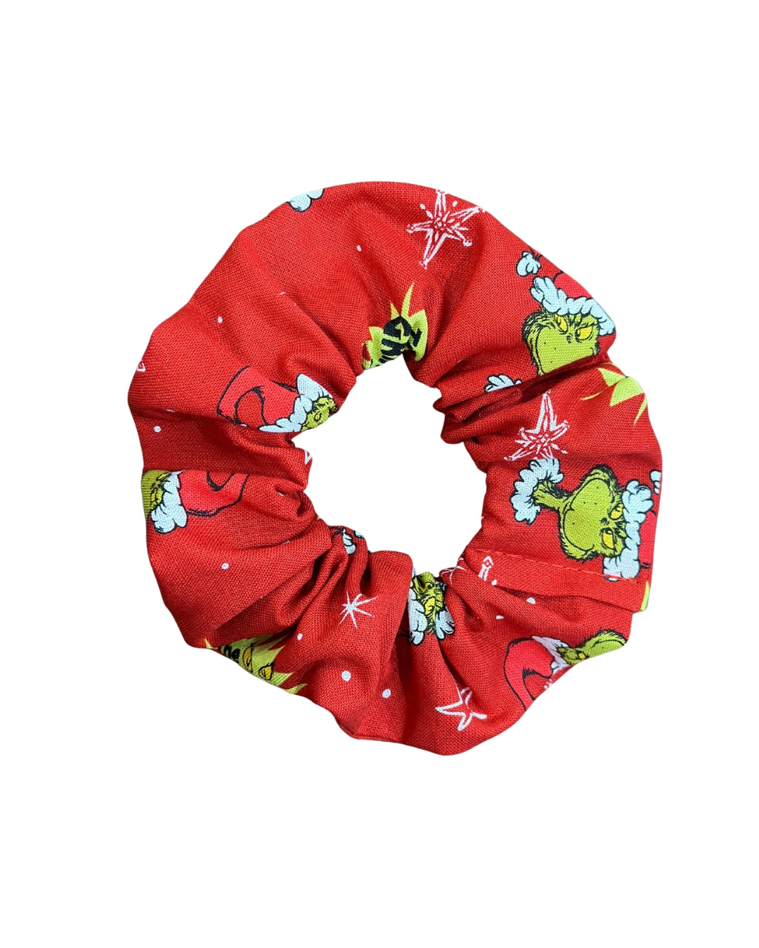 Red Christmas scrunchie