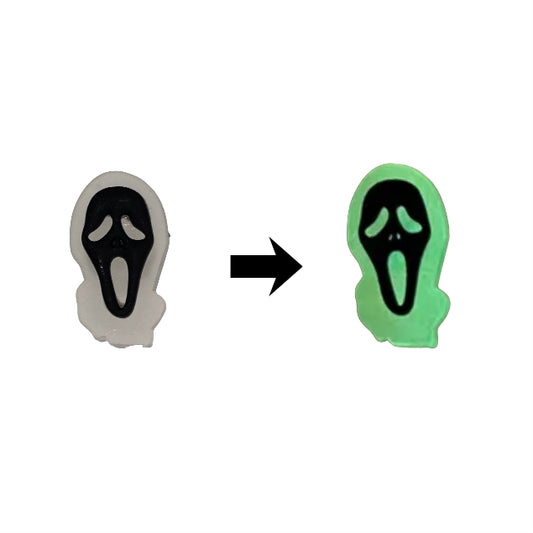 Glow in the dark halloween shoe charm