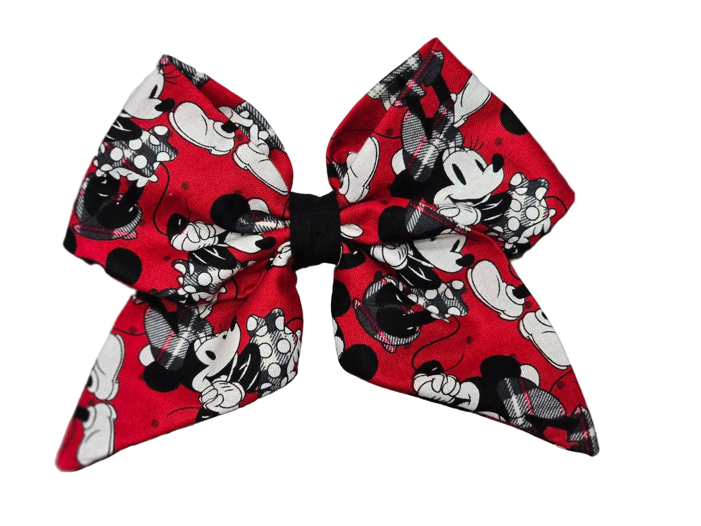 Mickey and Minnie hair bow