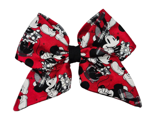 Mickey and Minnie hair bow