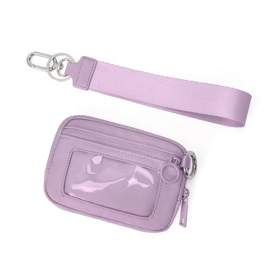 Lilac Wristlet Wallet