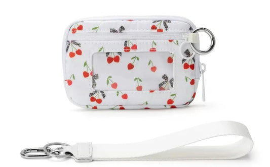 PREORDER Cherry Print Wristlet Wallet