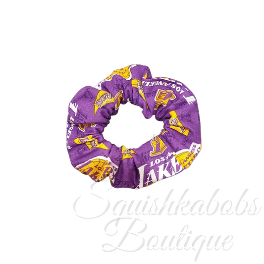 Lakers scrunchie