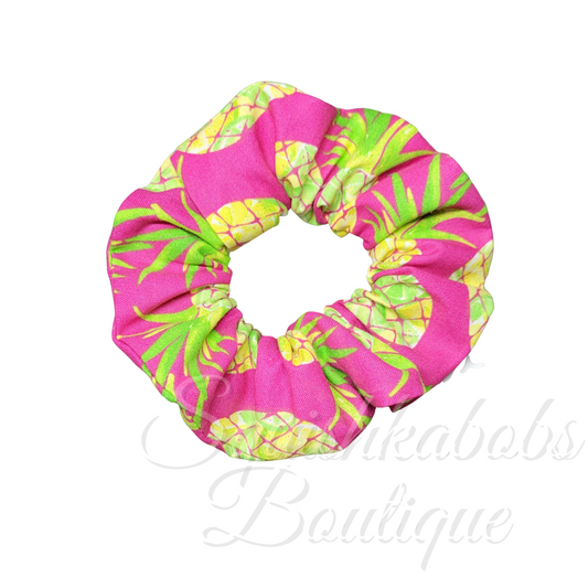 Pineapple scrunchie