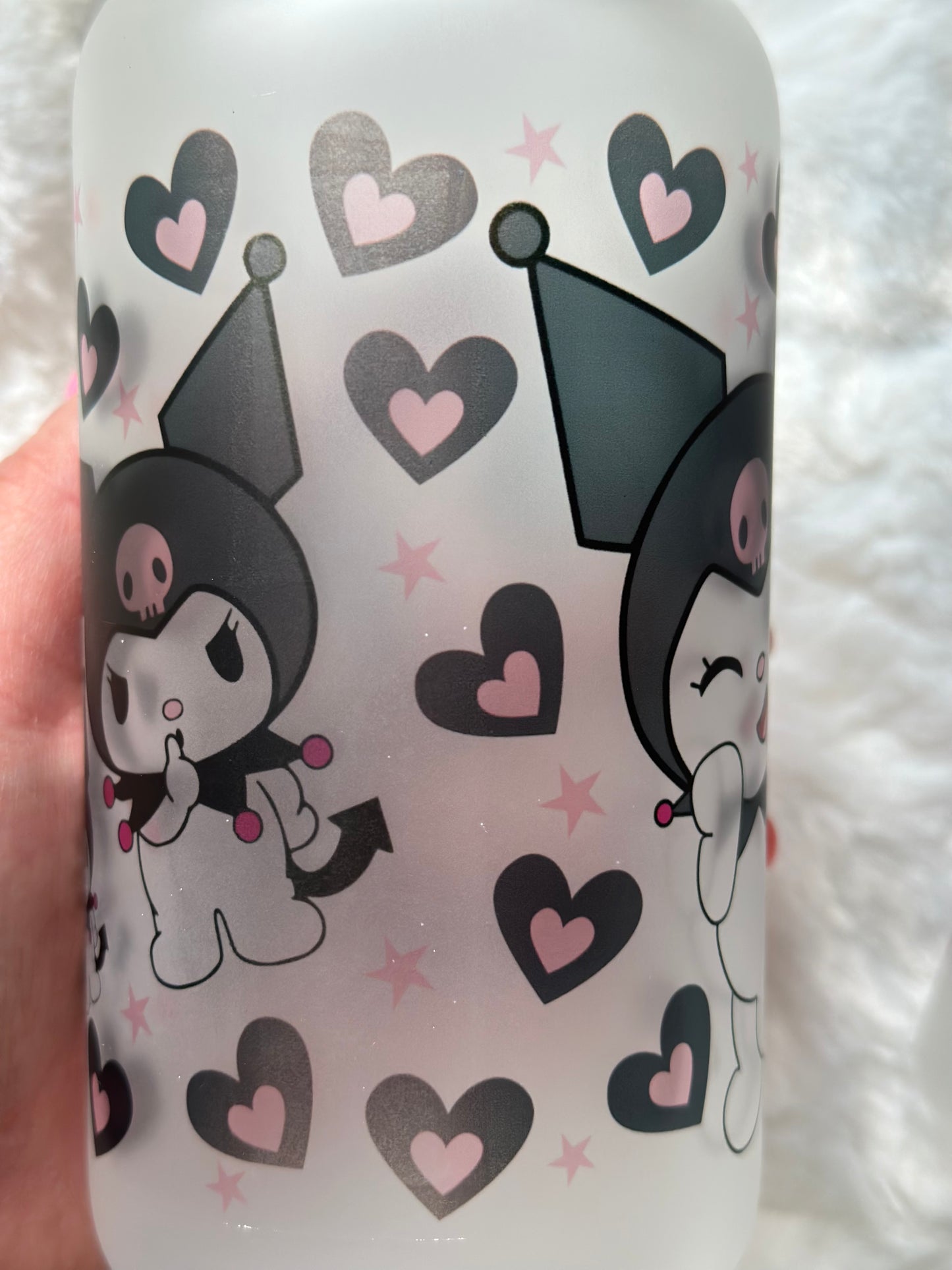 Discounted kuromi glass cup