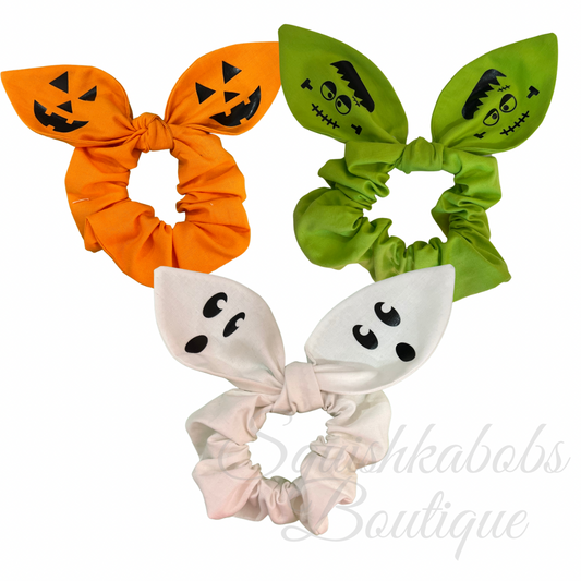 Halloween scrunchies