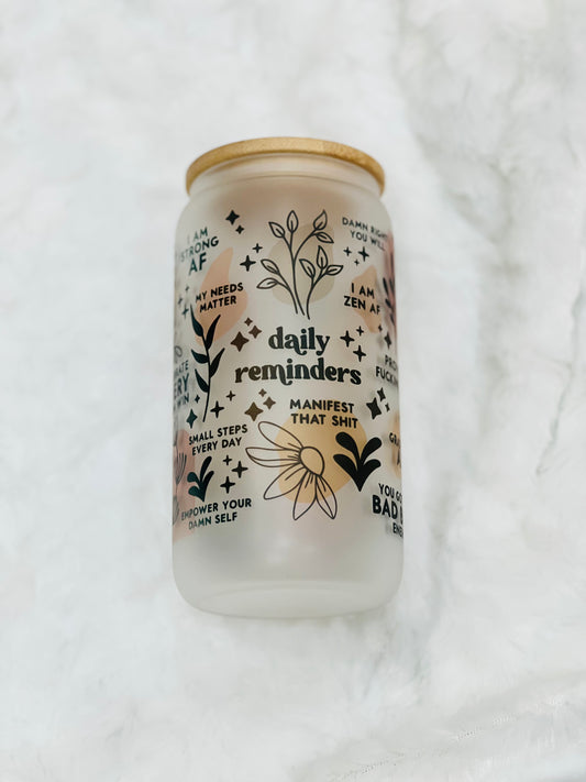 Discounted Daily reminders cup