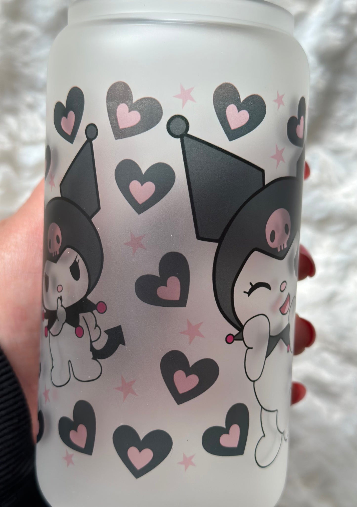 Discounted kuromi glass cup