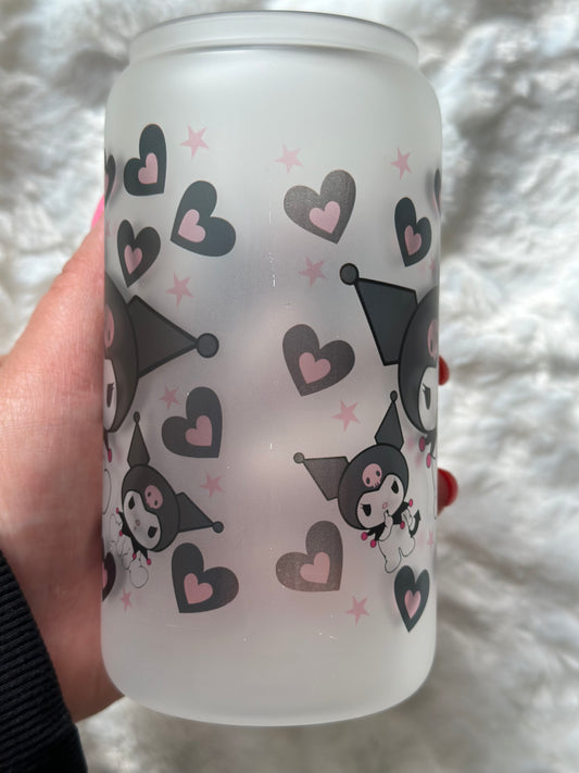 Discounted kuromi glass cup